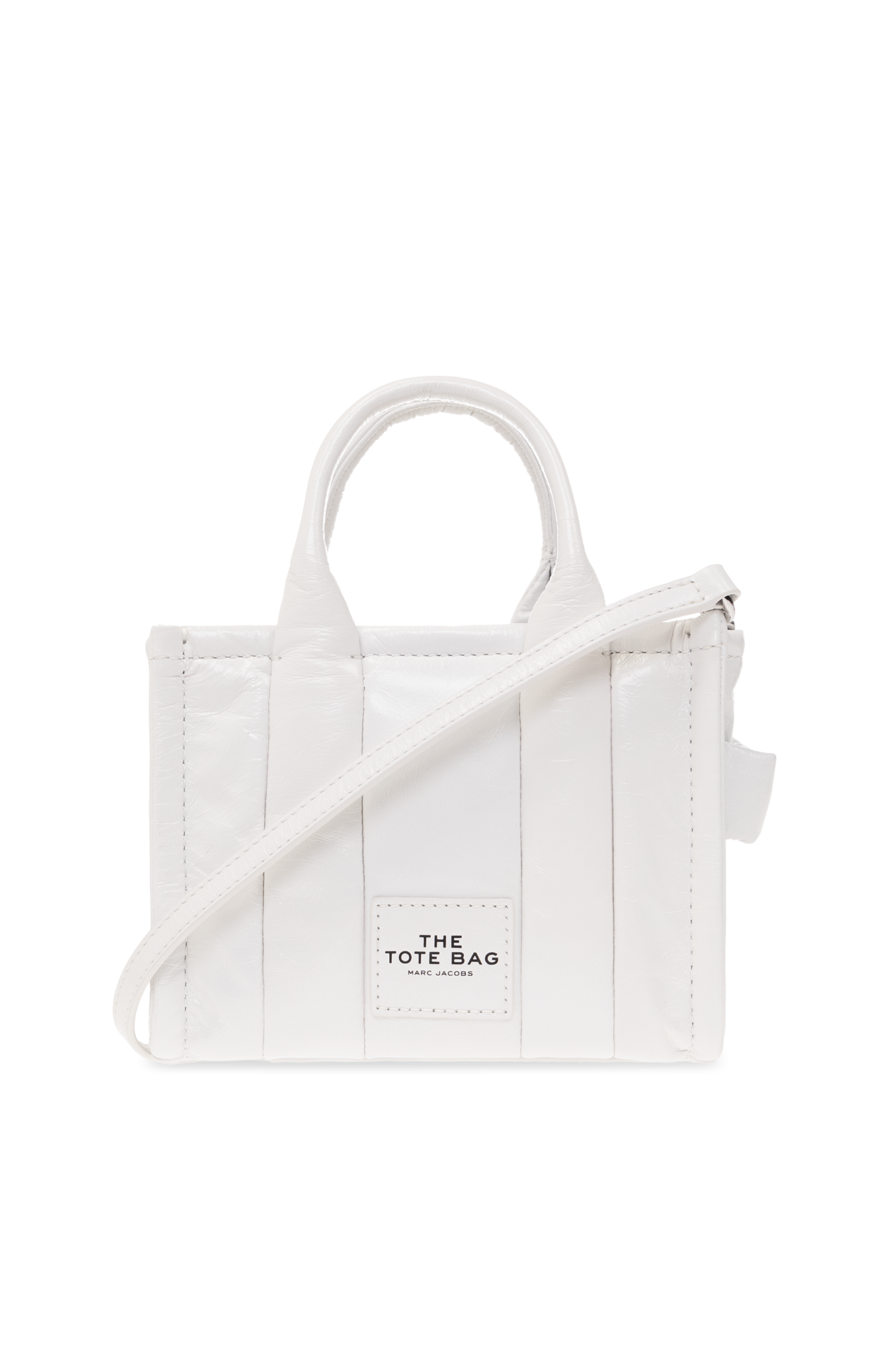 marc jacobs snapshot gold IetpShops KR White The Micro Tote shoulder bag Marc Jacobs